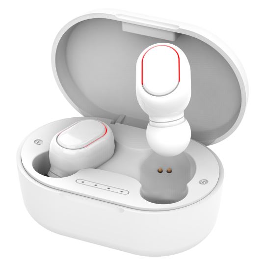 AS-TWS7S Beyaz Mobil Telefon Uyumlu Bluetooth TWS AirPods Mikrofonlu Kulaklık